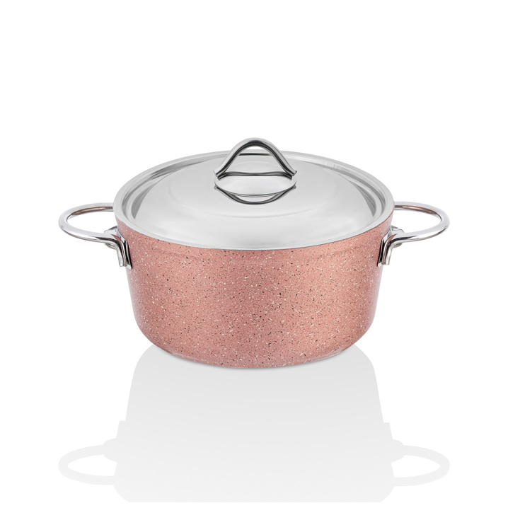 Taç Ultra Granit 13 Parça Çeyiz Seti Rose Gold